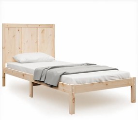 vidaXL Bedframe massief grenenhout 100x200 cm