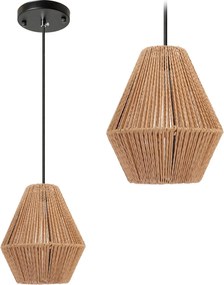 Lampa Wisząca APP1150-1W WOOD