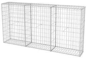 vidaXL Gabion mand 200x30x100 cm gegalvaniseerd staal