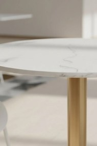 Tafel Firro Rond 70cm Goud