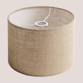 Arlina Linnen Lampenkap Beige – Linnen & ↑20 Cm - Sklum