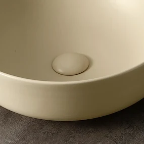 Saniclear Micro afvoerplug afsluitbaar licht ivoor