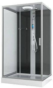 Badstuber Boston complete douchecabine 120x90x215cm chroom