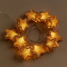 Decoratieve Guirlande Met Led-verlichting 2,25m Doram Kids Bruin - Tarwe - Sklum
