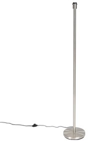 Moderne vloerlamp staal - Simplo Modern Binnenverlichting Lamp