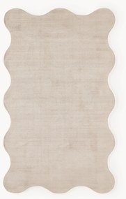 Handgeweven vloerkleed Wavy