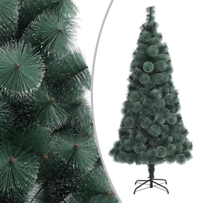vidaXL Kunstkerstboom met standaard 180 cm PET groen