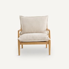 Fauteuil in katoen/linnen, Dilma