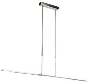 Eettafel / Eetkamer Moderne hanglamp staal incl. LED verstelbaar - Bold Design, Modern Binnenverlichting Lamp