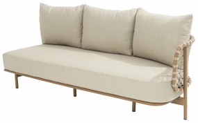 De Martinique hoek loungebank amber XL met knuffelhoek