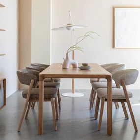 Zuiver Bright Design Eetkamerstoel Eiken Beige