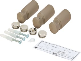 Haceka Monte ophangbeugels voor radiator quartz