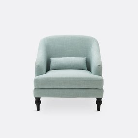 Fauteuil in getextureerde stof, Belva