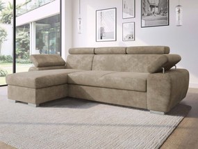 Hoekbank Columbus 252, Aanwezig, Aanwezig, 255x170x85cm, 124 kg, Poten: Kunststof, Hout: Grenen