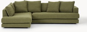 Bouclé hoekbank Tribeca (3-zits)