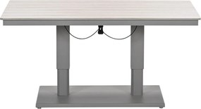 Garden Impressions Brugge verstelbare loungetafel 150x87 cm - taupe