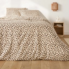 Bedset in katoen, rechthoekige kussensloop, Leopold