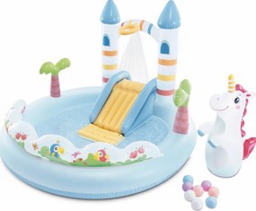 Intex Unicorn Castle Play Center - Waterspeelcentrum met glijbaan - 196 x 178 x 127 cm