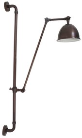 Wandlamp Reno brass