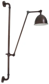 Wandlamp Reno brass
