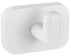 Eastbrook Asti messing handdoekhaak wit mat