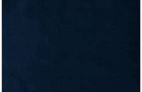 Goossens Excellent Eetkamerstoel Binn Velvet blauw stof graden draaibaar met return functie met armleuning, stijlvol landelijk