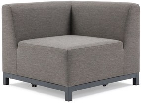 Hoek loungeset 6 personen Outdoor textiel Grijs  De Laan Projects