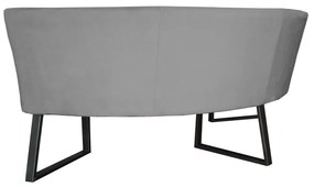 Eetkamerbank - Hengelo - stof Element lichtgrijs 04 - geschikt voor tafel 150 cm