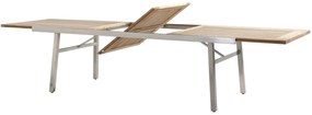 4 Seasons Outdoor | Continental extending table teak  Tuintafel    houtkleur weerbestendig