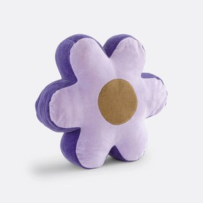 Bloemvormig kussen in fluweel, Maggie