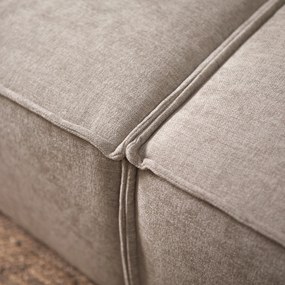PEPP Interiors Play Beige Bank Met Chaise Longue Rechts Tesla 2003