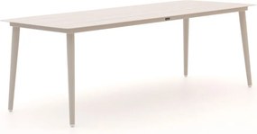 Tuin eettafel Manifesto  | Rechthoekig  | Tuintafel Aluminium | 220x90cm | 6 personen | Kees Smit Tuinmeubelen