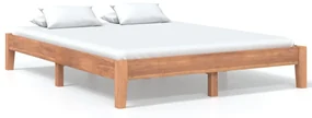 vidaXL Bedframe massief teakhout 160x200 cm