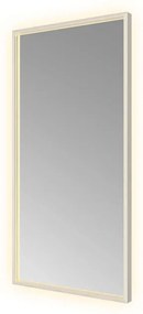 Hotbath &MORE Spiegel direct en indirect LED color changing spiegelverwarming met afstandsbediening RVS 316 SQU510IX