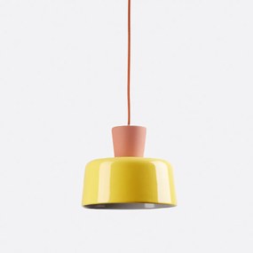 Gekleurde keramische hanglamp Ø 21 cm, Jimna