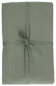 Tafelkleed, GOTS bio-katoen, tijmgroen, 145 x 250 cm