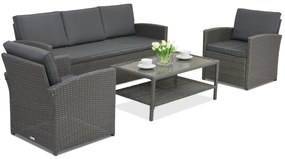 Tuinmeubelen Monaco Coffee 5 Garden Point antraciet