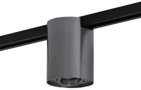 Moderne 1-fase railspot gunmetal - Iconic Rondoo Up