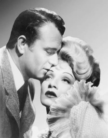 Foto John Wayne And Marlene Dietrich, The Spoilers 1942 Directed By Ray Enright, (30 x 40 cm)