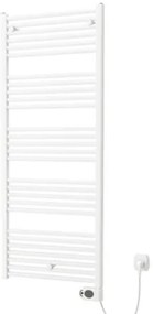 Plieger Elba Electrical Elektrische Designradiator - 146.2x50cm - met thermostaat - 700w - wit 1550007