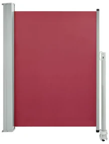 vidaXL Tuinscherm uittrekbaar 100x300 cm rood
