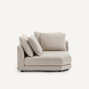 Modulair hoekelement in tweed, TIBERIO