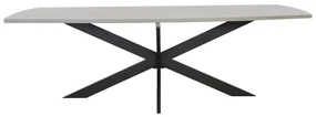 The Outsider Tuintafel Ovaal - Madison 2.0 - 240cm - Betonlook - Kruispoot - The Outsider