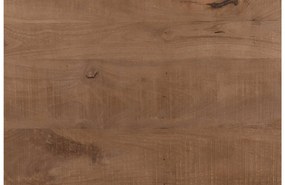 Goossens Basic Salontafel Arcade rechthoekig, hout mango bruin, urban industrieel, 110 x 45 x 60 cm