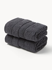 Handdoek Luxe met gestreepte rand, in verschillende formaten