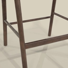 Eleonora Rayven Barkruk Hout Wabi Sabi Stijl Bruin