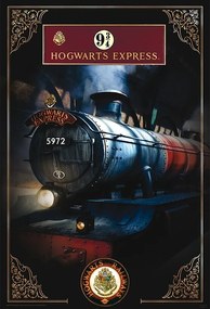 Poster Harry Potter - Zweinstein Express, (61 x 91.5 cm)