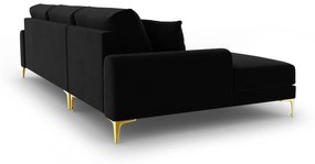 4.5-zitshoekbank Madara links velvet | Mazzini Sofas