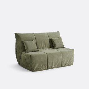 Slaapbank BZ, premium HR 12 cm, ribfluweel, AVA