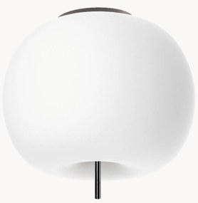 Dimbare plafondlamp Kushi, mondgeblazen